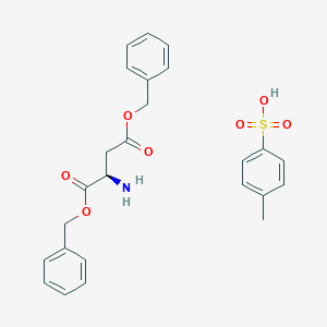 (r)-Dibenzyl 2-aminosuccinate 4-methylbenzenesulfonate