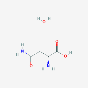 molecular formula C4H10N2O4 B556068 D-Asparagine monohydrate CAS No. 5794-24-1