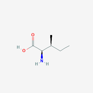 molecular formula C6H13NO2 B556073 D-Alloisoleucine CAS No. 1509-35-9