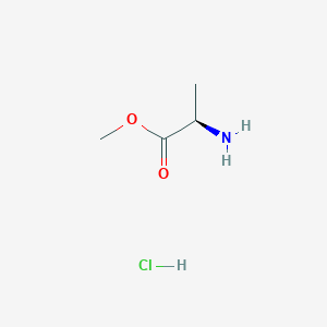 molecular formula C4H10ClNO2 B556076 H-DL-Ala-OMe.HCl CAS No. 14316-06-4