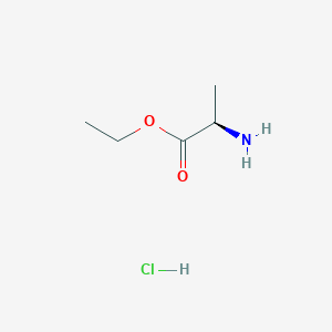 molecular formula C18H20ClNO4 B556077 D-Alanine ethyl ester hydrochloride CAS No. 6331-09-5