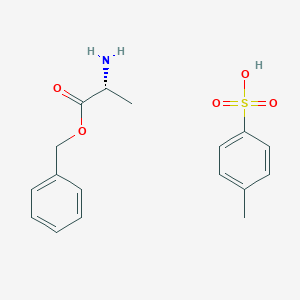 molecular formula C17H21NO5S B556078 D-Alanine benzyl ester p-toluenesulfonate salt CAS No. 41036-32-2