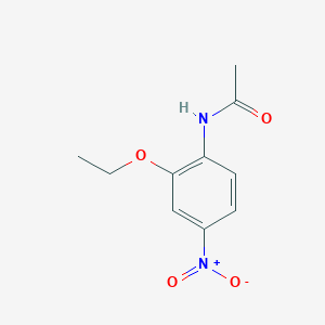 molecular formula C10H12N2O4 B055610 4-Acetamido-3-ethoxynitrobenzene CAS No. 116496-76-5