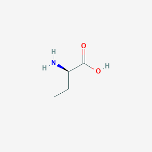 molecular formula C4H9NO2 B556109 D-2-氨基丁酸 CAS No. 2623-91-8