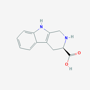 molecular formula C12H12N2O2 B556114 (R)-2,3,4,9-Tetrahydro-1H-pyrido[3,4-B]indole-3-carboxylic acid CAS No. 72002-54-1