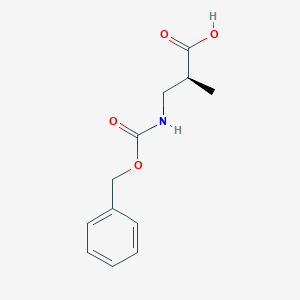 molecular formula C10H10F3NO2 B556133 (S)-3-(((Benzyloxy)carbonyl)amino)-2-methylpropanoic acid CAS No. 637337-65-6