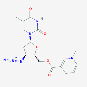 molecular formula C17H20N6O5 B055618 DPAZT CAS No. 116333-41-6