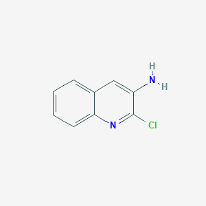 molecular formula C9H7ClN2 B055619 2-Chloroquinolin-3-amine CAS No. 116632-54-3
