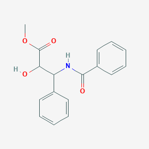 molecular formula C17H17NO4 B556248 (2R,3S)-Methyl 3-benzamido-2-hydroxy-3-phenylpropanoate CAS No. 32981-85-4