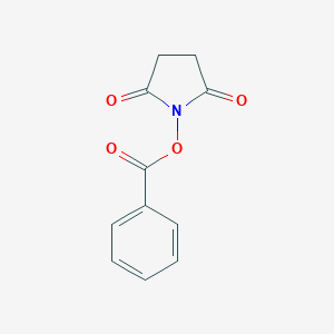 molecular formula C11H9NO4 B556249 N-(Benzoyloxy)succinimide CAS No. 23405-15-4