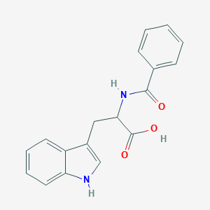 molecular formula C18H16N2O3 B556254 N-Benzoyl-L-Tryptophan CAS No. 4302-66-3