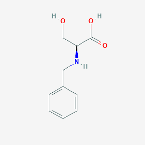 molecular formula C10H13NO3 B556256 (s)-2-(Benzylamino)-3-hydroxypropanoic acid CAS No. 17136-45-7
