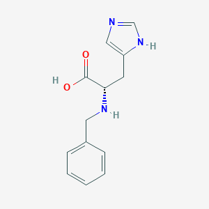 molecular formula C13H15N3O2 B556278 Benzylhistidine CAS No. 17451-61-5