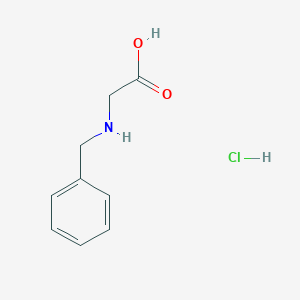 molecular formula C9H12ClNO2 B556280 N-Benzylglycine Hydrochloride CAS No. 7689-50-1