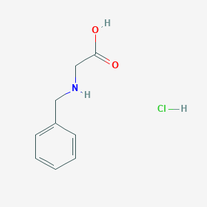 molecular formula C9H12ClNO2 B556280 N-Benzylglycine hydrochloride CAS No. 7689-50-1