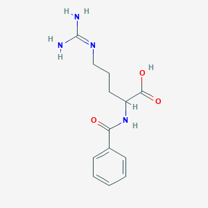 molecular formula C13H18N4O3 B556286 Bz-Arg-OH CAS No. 154-92-7