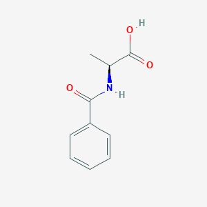 molecular formula C10H11NO3 B556290 N-Benzoyl-L-alanine CAS No. 2198-64-3