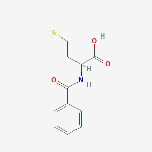 molecular formula C12H15NO3S B556299 Benzoyl-dl-methionine CAS No. 4703-38-2