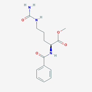 molecular formula C14H19N3O4 B556306 Benzoyl-L-citrulline methyl ester CAS No. 14325-36-1