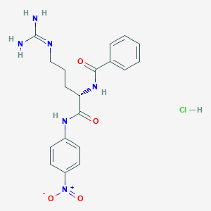 (S)-5-(Amidinoamino)-2-(benzoylamino)-N-(4-nitrophenyl)valeramide monohydrochloride