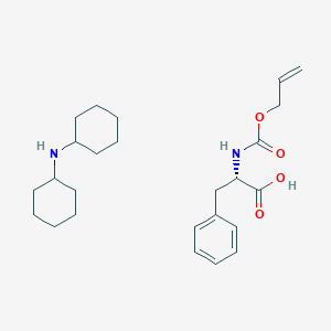 molecular formula C25H38N2O4 B556333 Aloc-L-phe-OH dcha CAS No. 110637-43-9