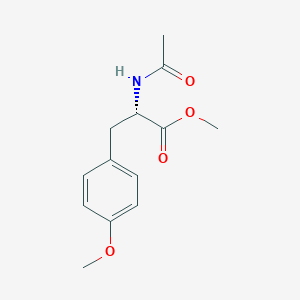 molecular formula C13H17NO4 B556347 (S)-Methyl 2-acetamido-3-(4-methoxyphenyl)propanoate CAS No. 17355-24-7
