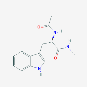 molecular formula C12H16N2O3 B556349 N-Acetyltryptophan methylamide CAS No. 6367-17-5
