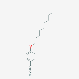 molecular formula C18H26O B055635 1-(Decyloxy)-4-ethynylbenzene CAS No. 125151-62-4