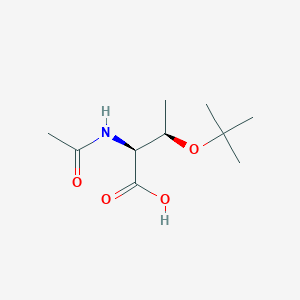 (2S,3R)-2-Acetamido-3-(tert-butoxy)butanoic acid