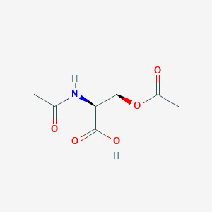 molecular formula C8H13NO5 B556352 Acetyl-O-acetyl-L-threonine CAS No. 137197-06-9