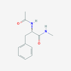 molecular formula C12H16N2O2 B556360 (S)-2-Acetamido-N-methyl-3-phenylpropanamide CAS No. 17186-60-6
