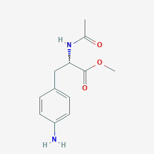 methyl (2S)-2-acetamido-3-(4-aminophenyl)propanoate