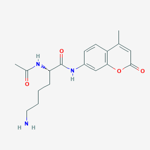 molecular formula C18H23N3O4 B556373 Ac-Lys-AMC CAS No. 156661-42-6