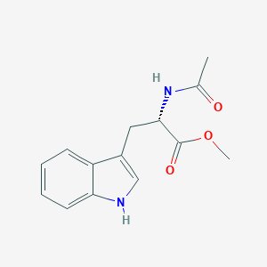 molecular formula C14H16N2O3 B556379 Methyl N-acetyl-L-tryptophanate CAS No. 2824-57-9