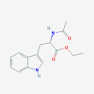 molecular formula C15H18N2O3 B556380 N-Acetyl-L-tryptophan ethyl ester CAS No. 2382-80-1