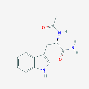 molecular formula C13H15N3O2 B556381 N-乙酰-L-色氨酸酰胺 CAS No. 2382-79-8