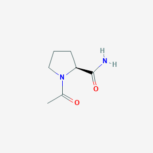 molecular formula C7H12N2O2 B556383 N-Acetyl-L-prolinamide CAS No. 16395-58-7