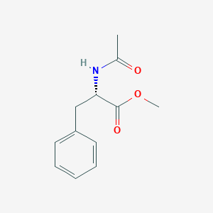 molecular formula C12H15NO3 B556384 Methyl N-acetyl-L-phenylalaninate CAS No. 3618-96-0