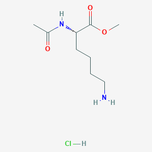 molecular formula C9H19ClN2O3 B556387 AC-Lys-ome hcl CAS No. 20911-93-7
