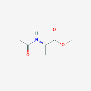 molecular formula C6H11NO3 B556394 (S)-Methyl 2-acetamidopropanoate CAS No. 3619-02-1