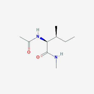molecular formula C9H18N2O2 B556395 乙酰-L-异亮氨酸甲基酰胺 CAS No. 32483-16-2