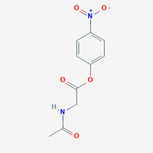molecular formula C10H10N2O5 B556399 p-Nitrophenyl N-acetylglycinate CAS No. 3304-61-8