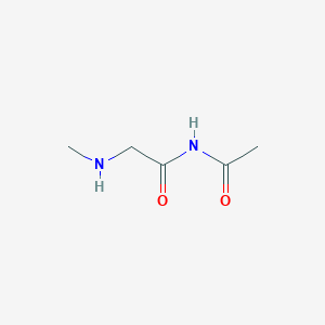 molecular formula C5H10N2O2 B556400 acetylglycyl-N-methylamide CAS No. 7606-79-3