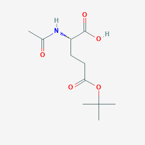 molecular formula C11H19NO5 B556404 Ac-Glu(OtBu)-OH CAS No. 84192-88-1