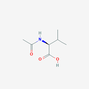 molecular formula C7H13NO3 B556409 N-Acetyl-L-valine CAS No. 96-81-1