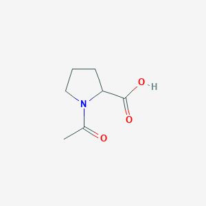 molecular formula C7H11NO3 B556412 N-Acetyl-L-proline CAS No. 68-95-1