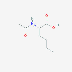 molecular formula C8H15NO3 B556414 (S)-2-Acetamidohexanoic acid CAS No. 15891-49-3