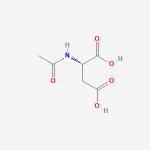 molecular formula C6H9NO5 B556419 N-Acetyl-L-aspartic acid CAS No. 997-55-7