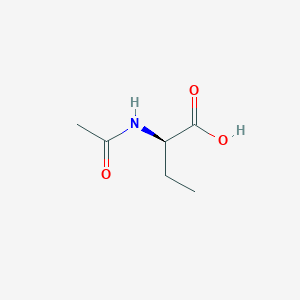 molecular formula C6H11NO3 B556426 (R)-2-Acetamidobutanoic acid CAS No. 34271-27-7