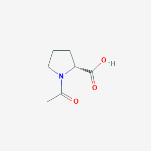 molecular formula C7H11NO3 B556429 N-acetyl-D-proline CAS No. 59785-68-1